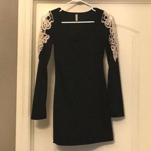 Crochet shoulder tunic